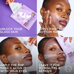 L'Oréal Paris Revitalift Filler Glass Skin Hydrogel Glow Mask x1