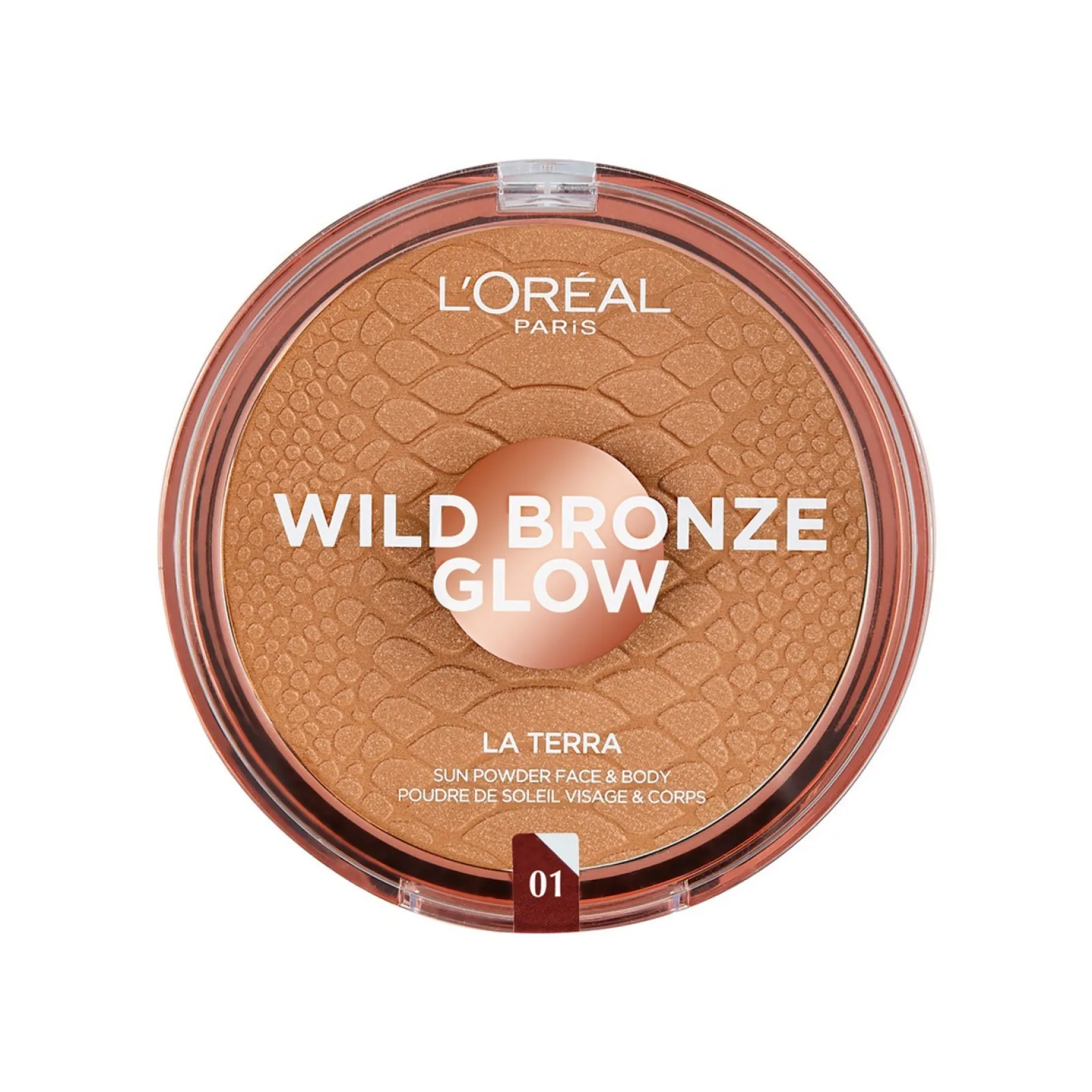 L'Oréal Paris Wild Bronze Glow La Terra 01 Light Bronze 18g (0.63oz)