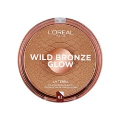L'Oréal Paris Wild Bronze Glow La Terra 03 Medium Bronze 18g (0.63oz)