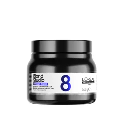 LOréal Professionnel Blond Studio 8 Bonder Inside Purple Lightening Balm 500g (17.63oz)