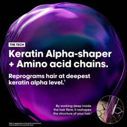 L'Oréal Professionnel Série Expert Keratin Alpha Sleek Professional Shampoo 300ml (10.1floz)
