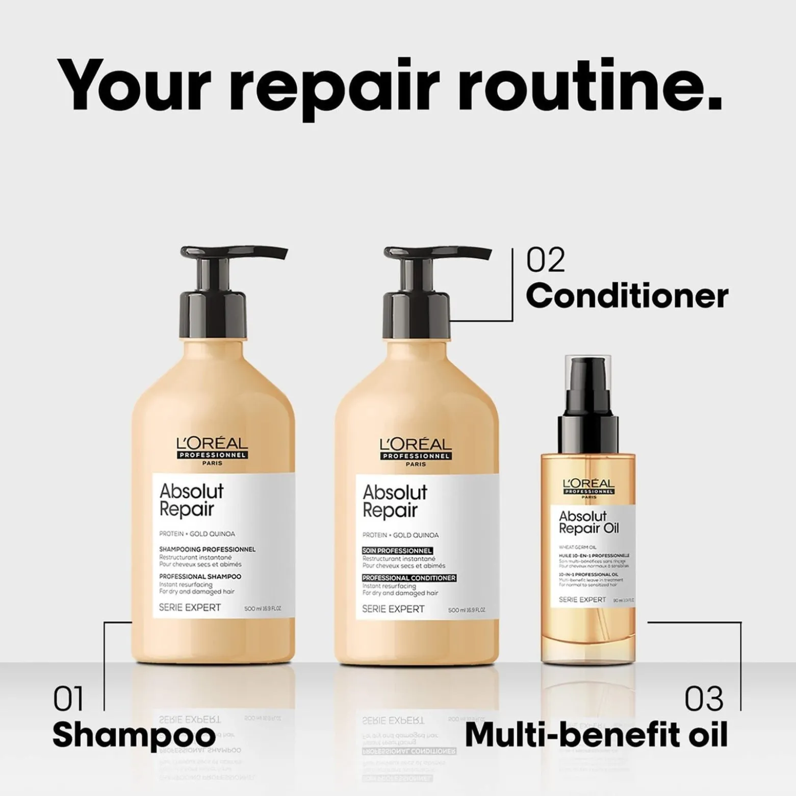 L'Oréal Professionnel Série Expert Absolut Repair 10-In-1 Oil 90ml (3.04fl oz)