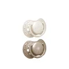 LOVI Harmony Girl Silicone Dynamic Soother 0-3m Beige x2