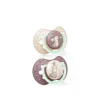 LOVI Night & Day Silicone Dynamic Soother 6-18m Girl x2