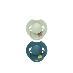 LOVI Prime Silicone Dynamic Soother 6-18m Pistachio/Green x2