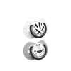 LOVI Salt & Pepper Silicone Dynamic Soother 18m+ x2