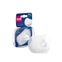 LOVI Skin Touch Silicone Nipple Shields M/L x2