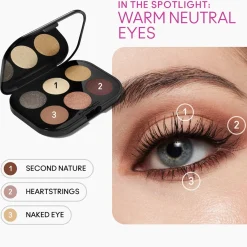 M.A.C Cosmetics Connect In Color Eyeshadow Palette Nude Board