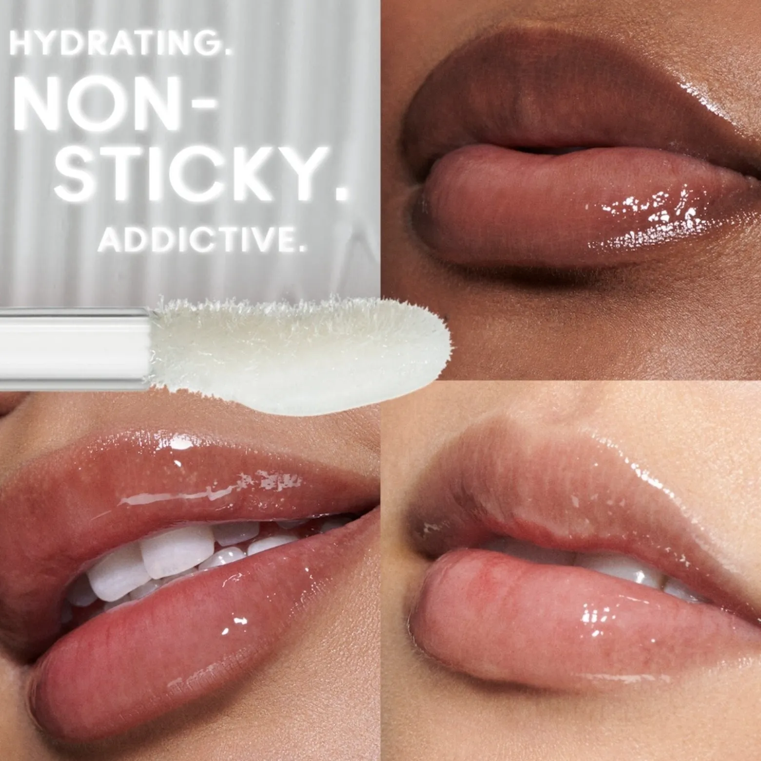 M.A.C Cosmetics Lipglass Air Non-Sticky Gloss 220 Zephyr 15ml (0.17floz)