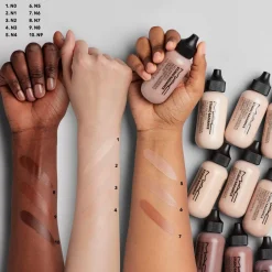 M.A.C Cosmetics Studio Radiance Face and Body Radiant Sheer Foundation N4 50ml (1.7floz)