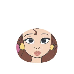 Mad Beauty Disney Princess Express Yourself Belle Cosmetic Sheet Mask 25ml (0.85floz)