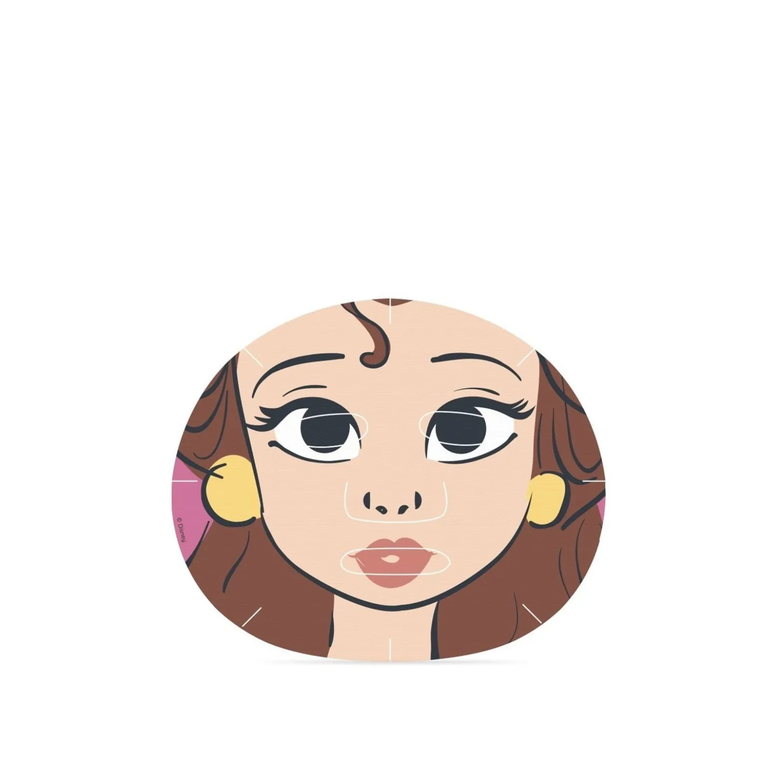 Mad Beauty Disney Princess Express Yourself Belle Cosmetic Sheet Mask 25ml (0.85floz)