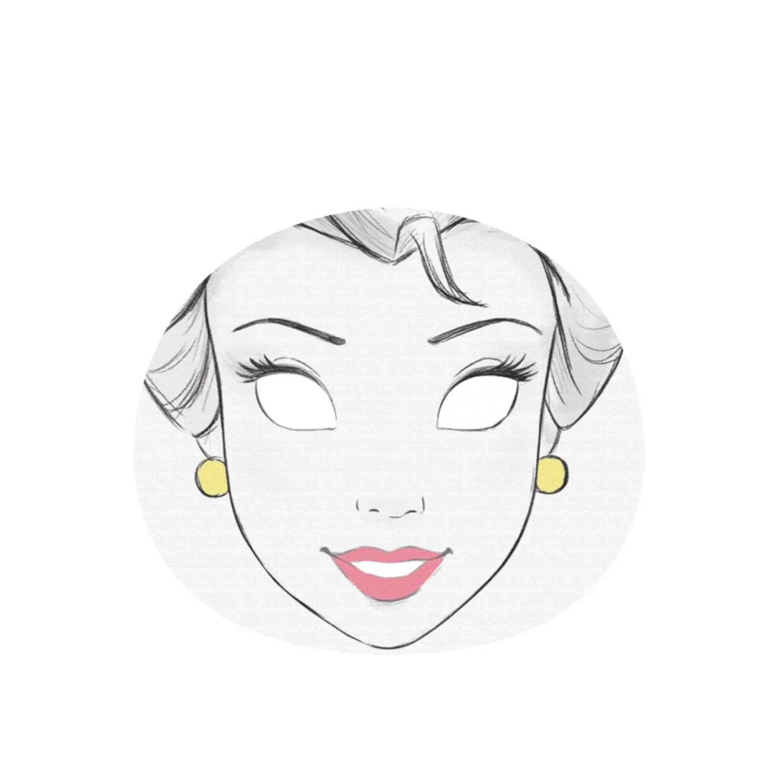 Mad Beauty Disney Princess Belle Sheet Face Mask 25ml (0.87 fl oz)