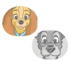 Mad Beauty Lady & The Tramp Cosmetic Sheet Mask Duo 25ml x2 (0.85floz x2)