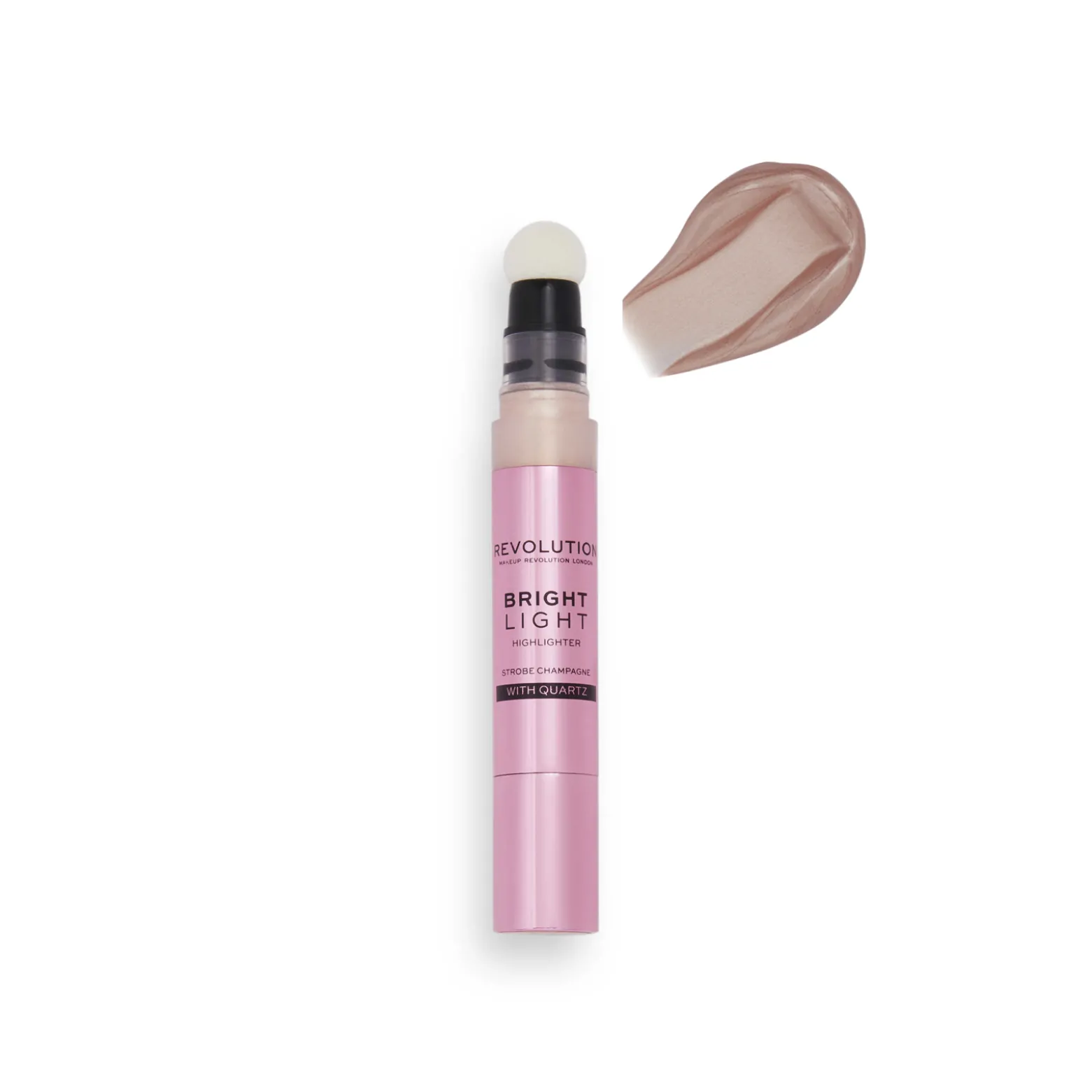 Makeup Revolution Bright Light Highlighter Strobe Champagne 3ml (0.10 fl oz)