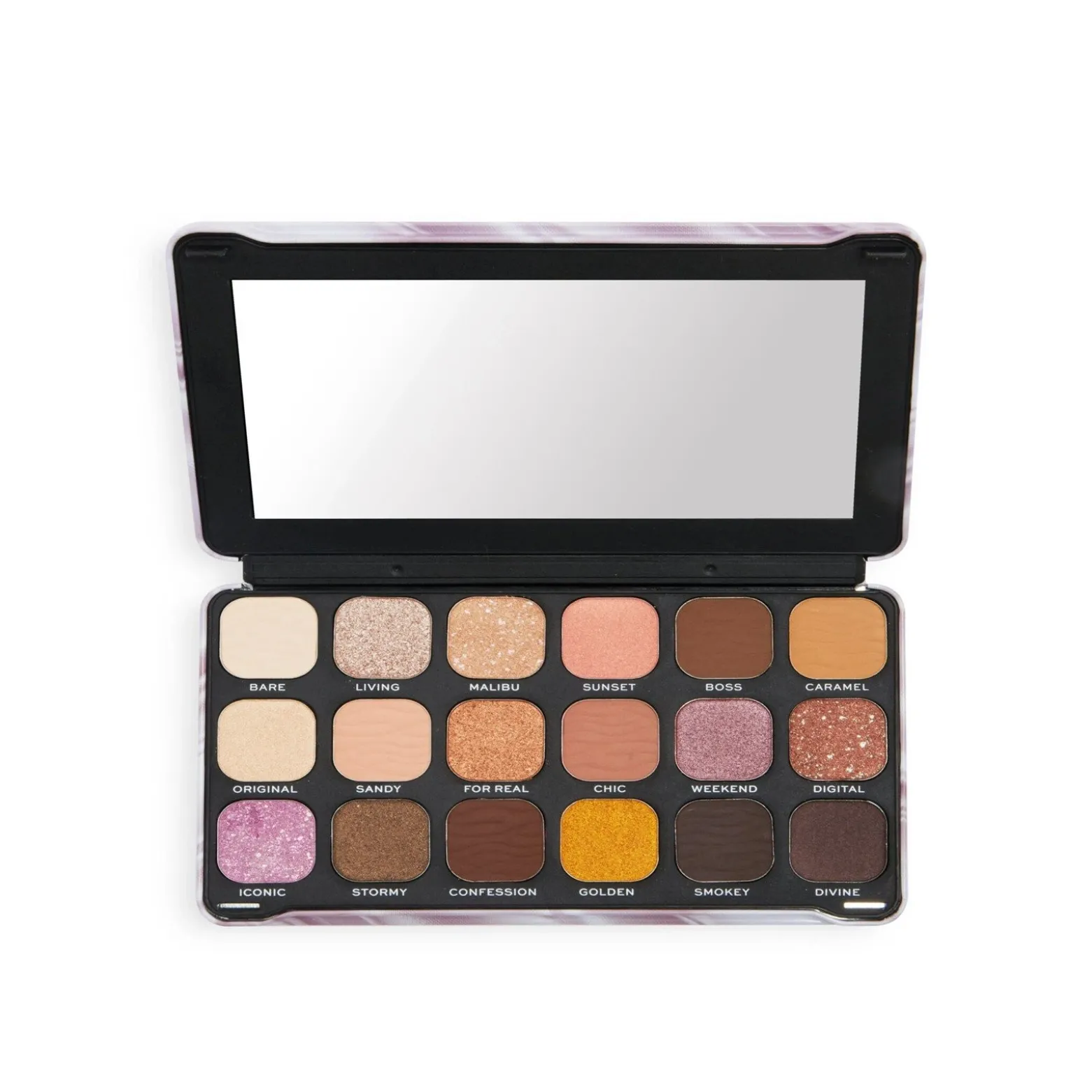 Makeup Revolution Forever Flawless Eyeshadow Palette Nude Silk