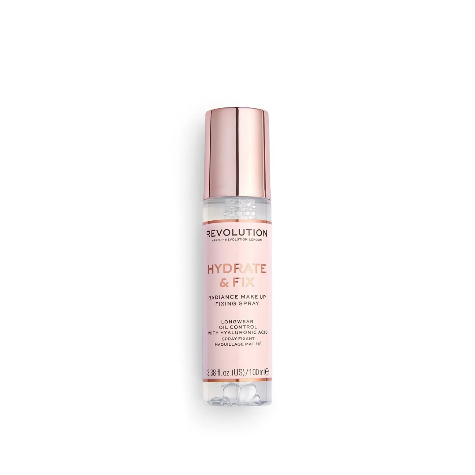 Makeup Revolution Hydrate & Fix Setting Spray 100ml (3.38fl oz)