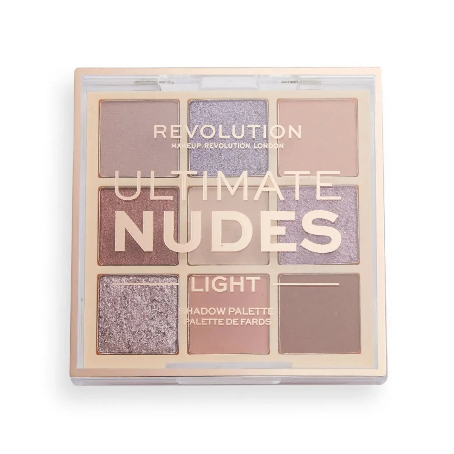 Makeup Revolution Ultimate Nudes Shadow Palette Light