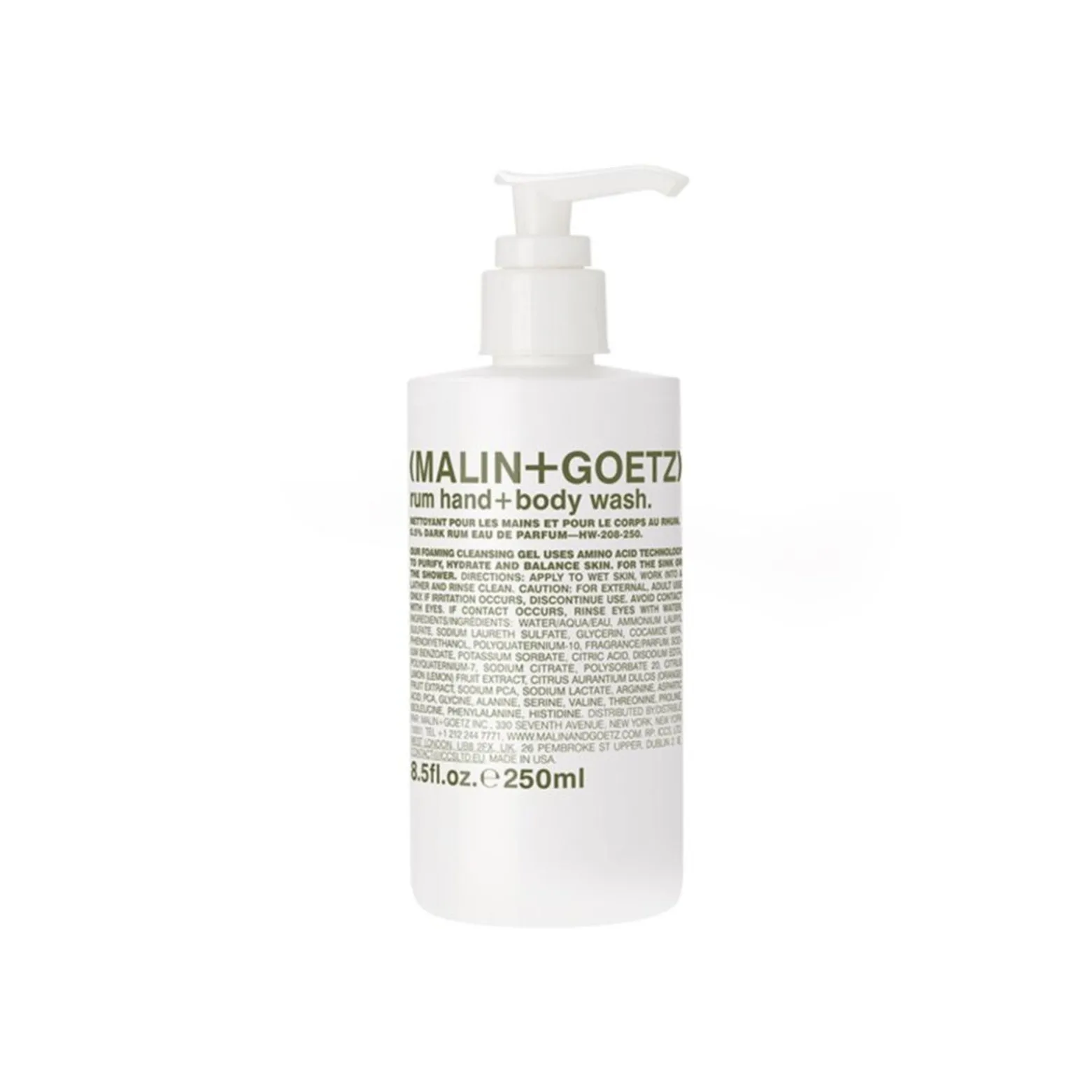 MALIN+GOETZ Eucalyptus Hand + Body Wash 250ml (8.5floz)