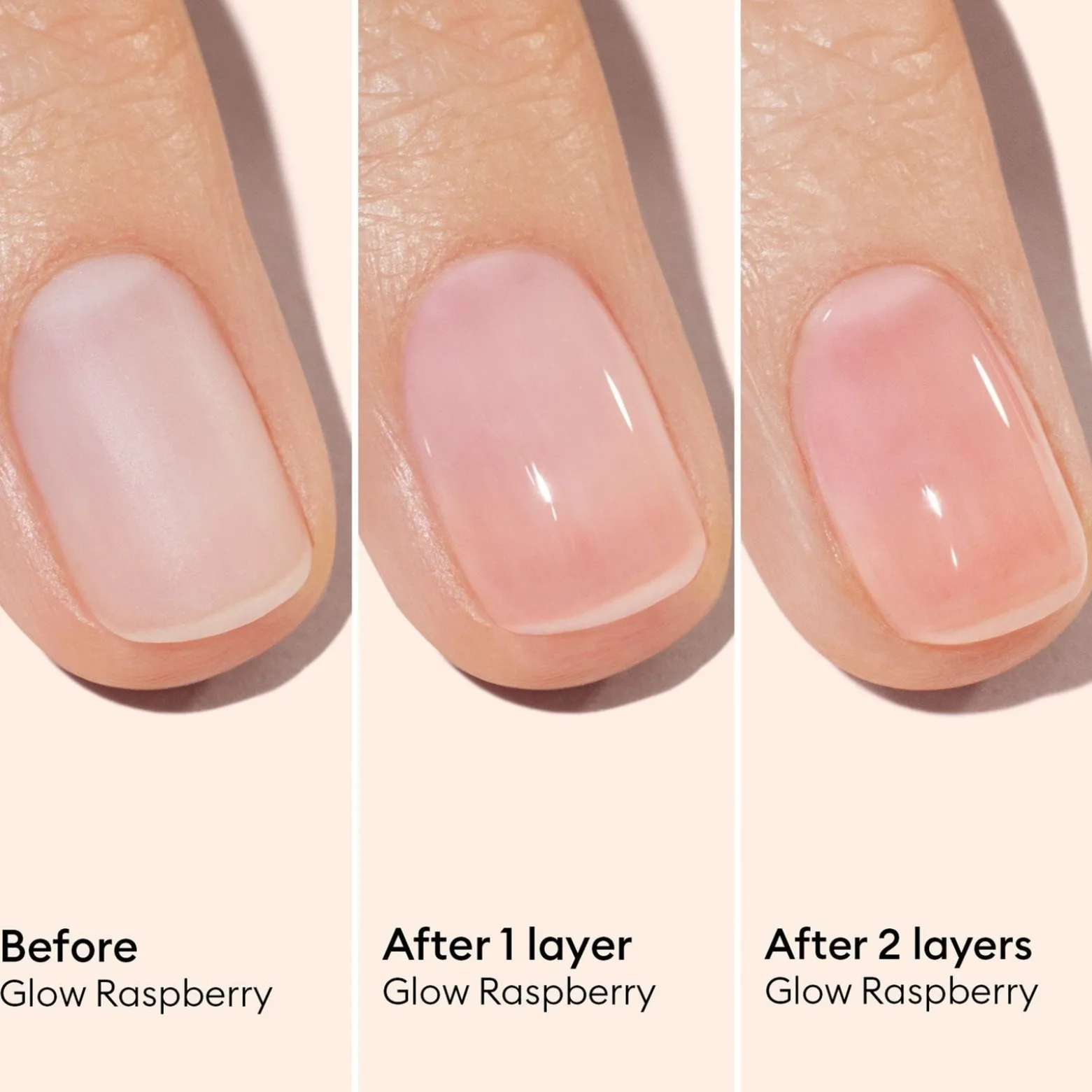 Manucurist Active Glow Nail Care Effects Raspberry 15ml (0.51floz)