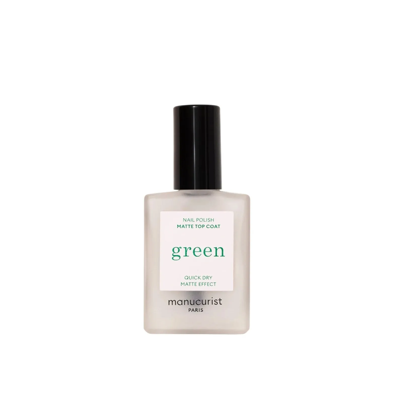 Manucurist Green Nail Polish Matte Top Coat 15ml (0.51floz)