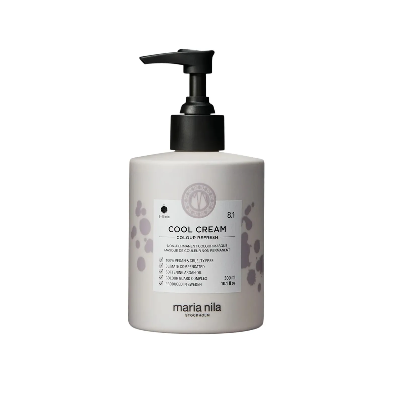 Maria Nila Color Refresh Semi-Permanent Color Mask 8.1 Cool Cream 300ml (10.1floz)