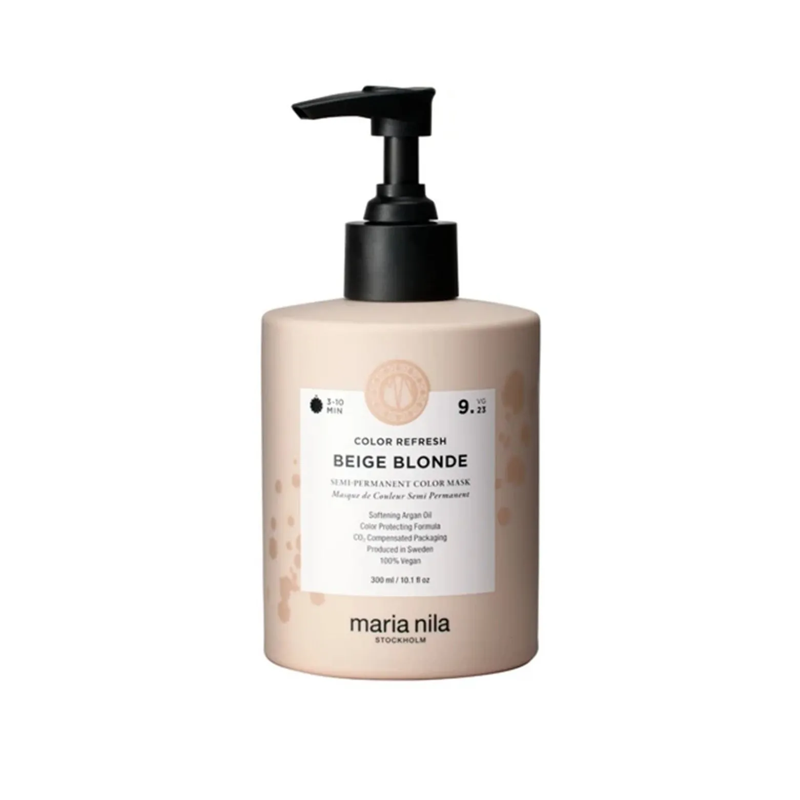 Maria Nila Color Refresh Semi-Permanent Color Mask 9.23 Beige Blonde 300ml (10.1floz)
