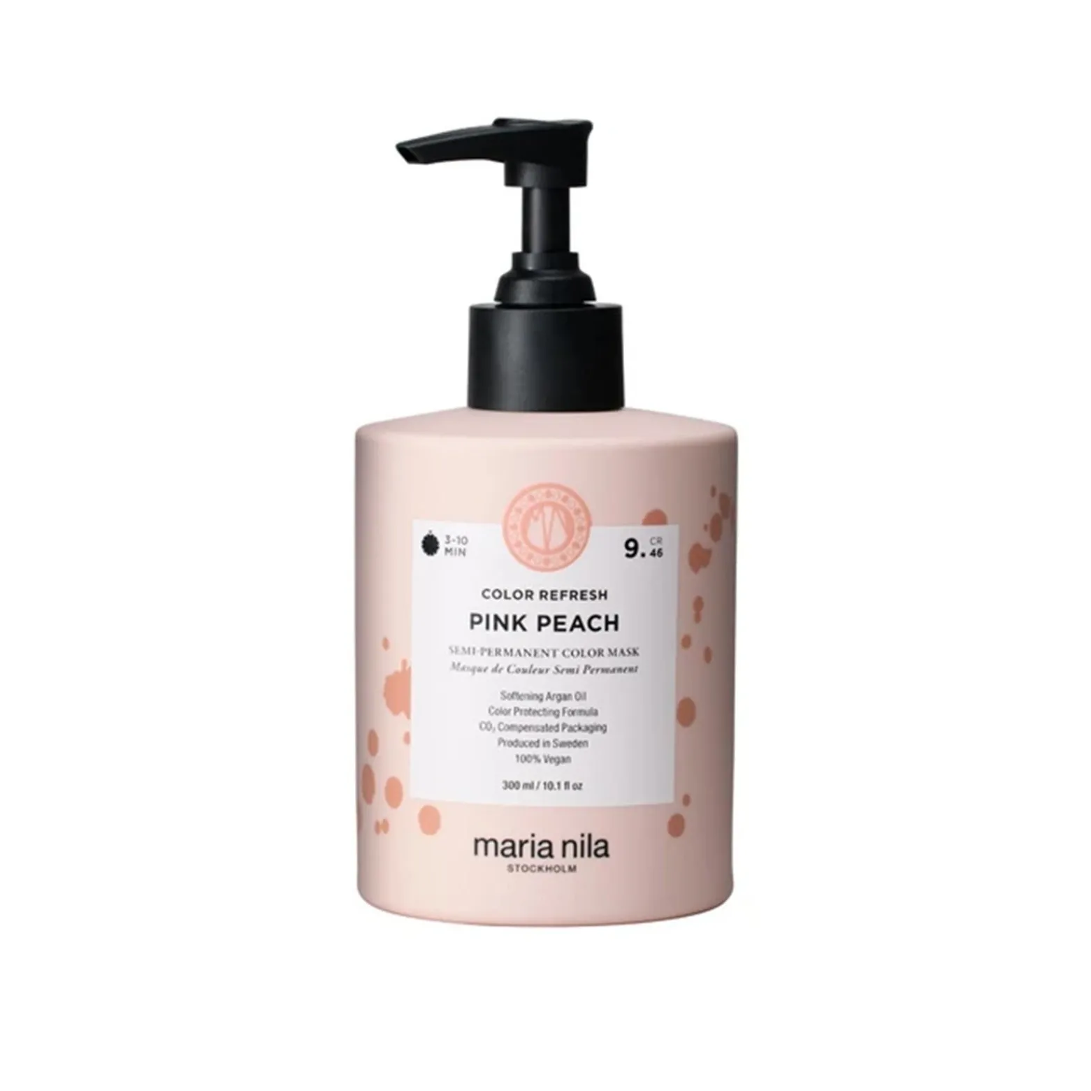 Maria Nila Color Refresh Semi-Permanent Color Mask 9.46 Pink Peach 300ml (10.1floz)
