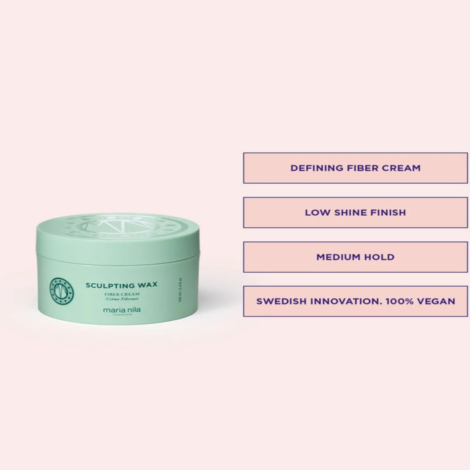 Maria Nila Sculpting Wax Fiber Cream 100ml (3.4floz)