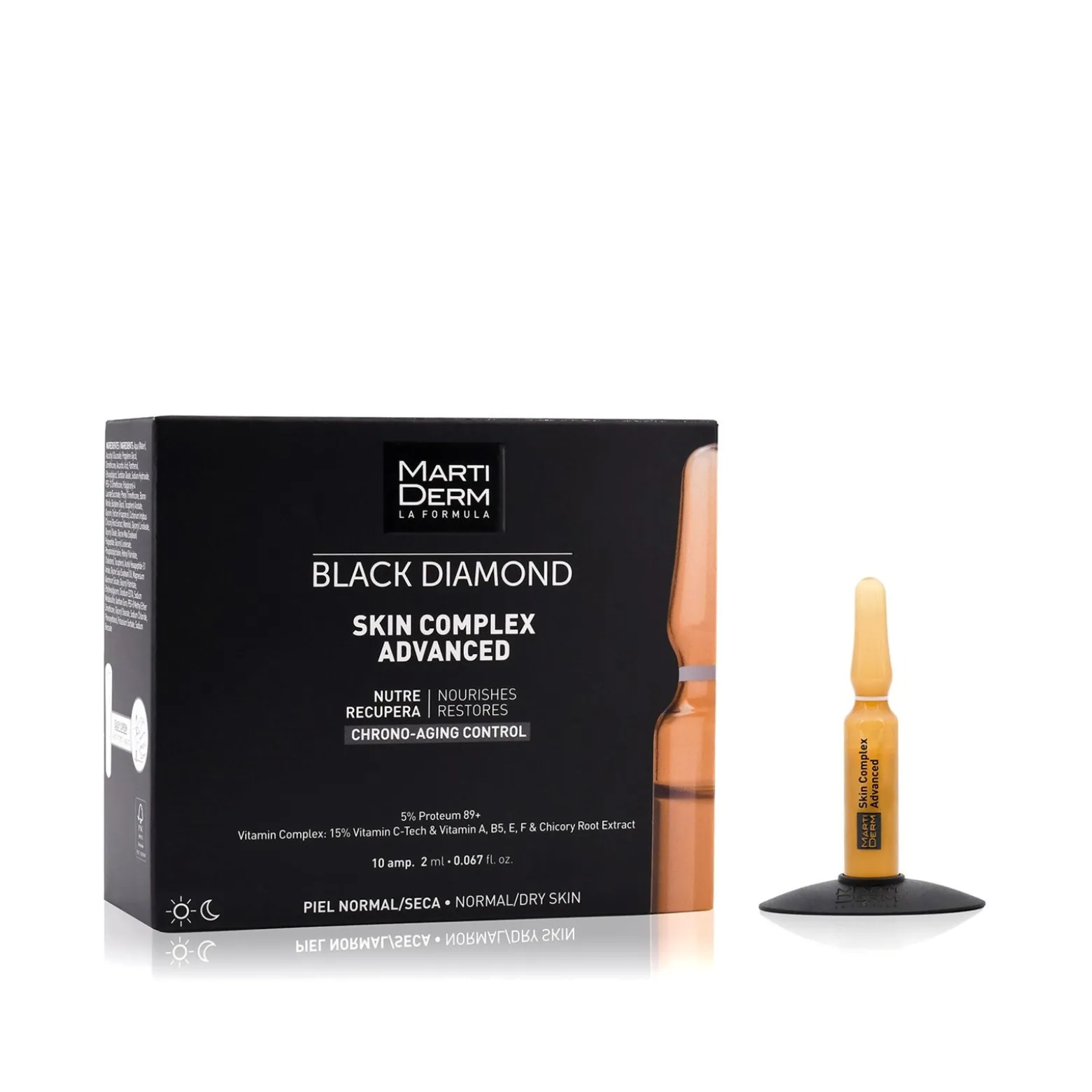 Martiderm Black Diamond Skin Complex Advanced Normal/Dry Skin 10x2ml (10x0.07fl oz)