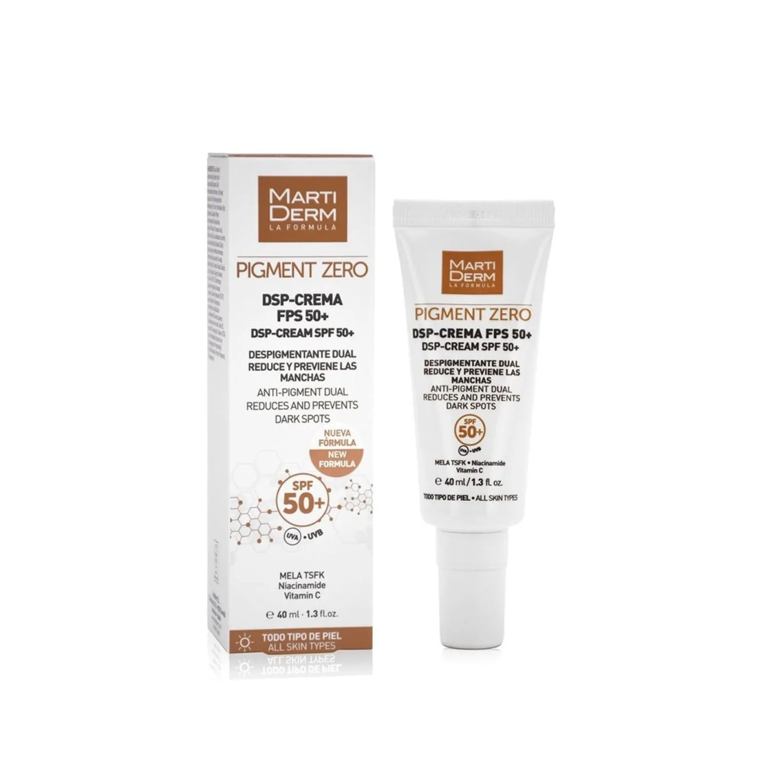 Martiderm Pigment Zero DSP-Cream SPF50+ 40ml (1.35fl oz)