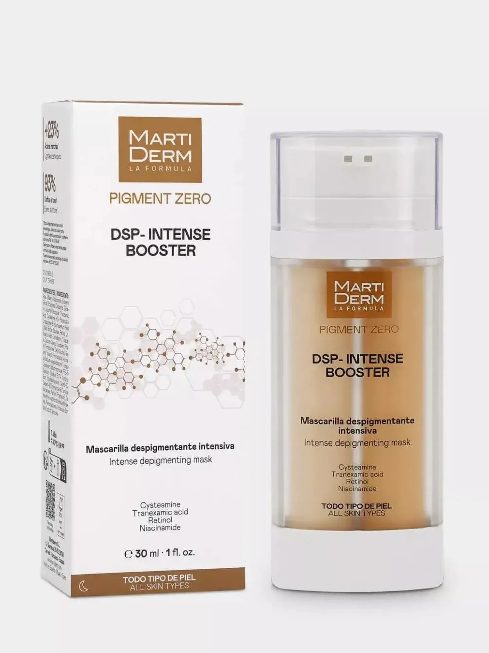 Martiderm Pigment Zero DSP-Intense Booster Depigmenting Mask 30ml (1floz)