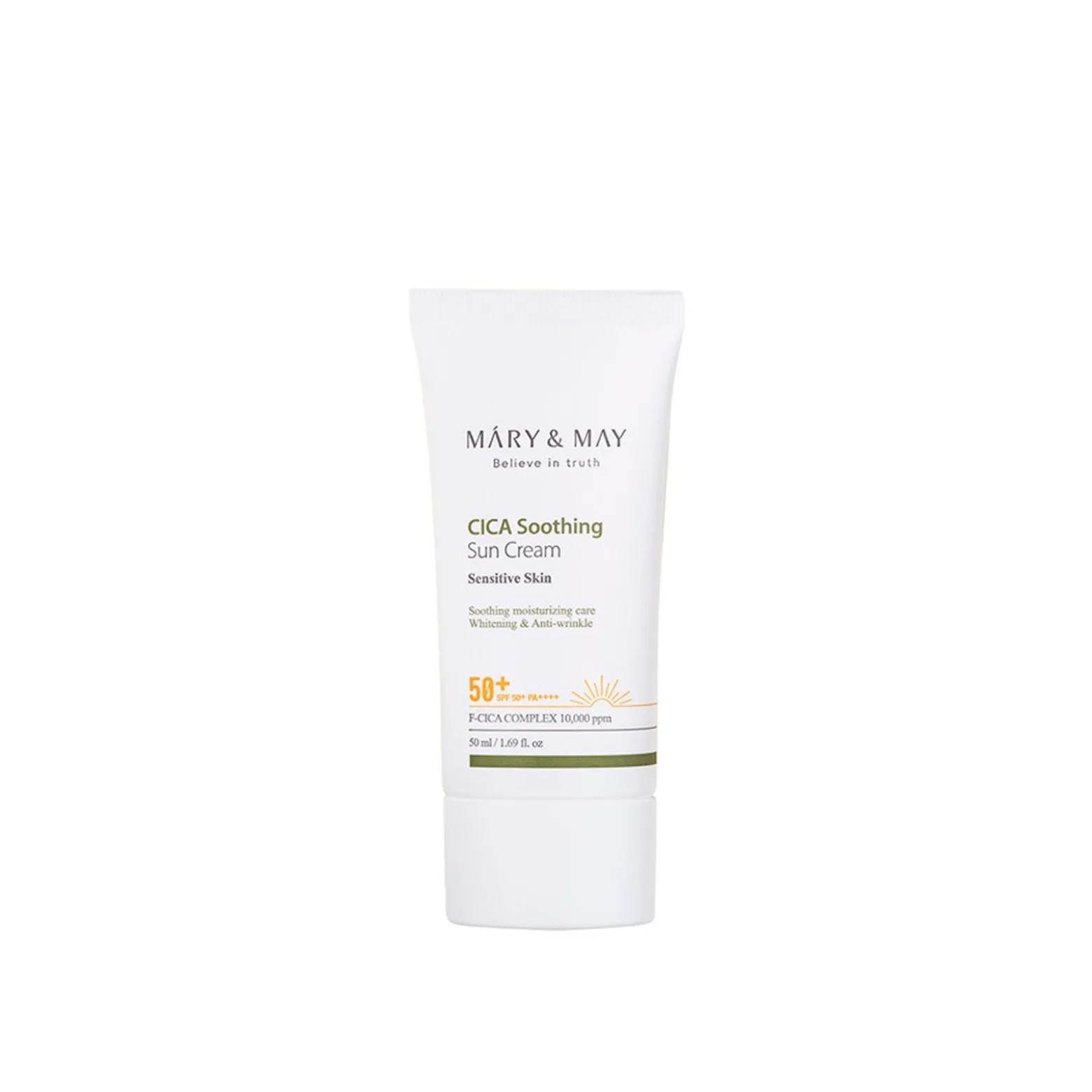 Mary & May Vegan CICA Soothing Sun Cream SPF50+ 50ml (1.69floz)