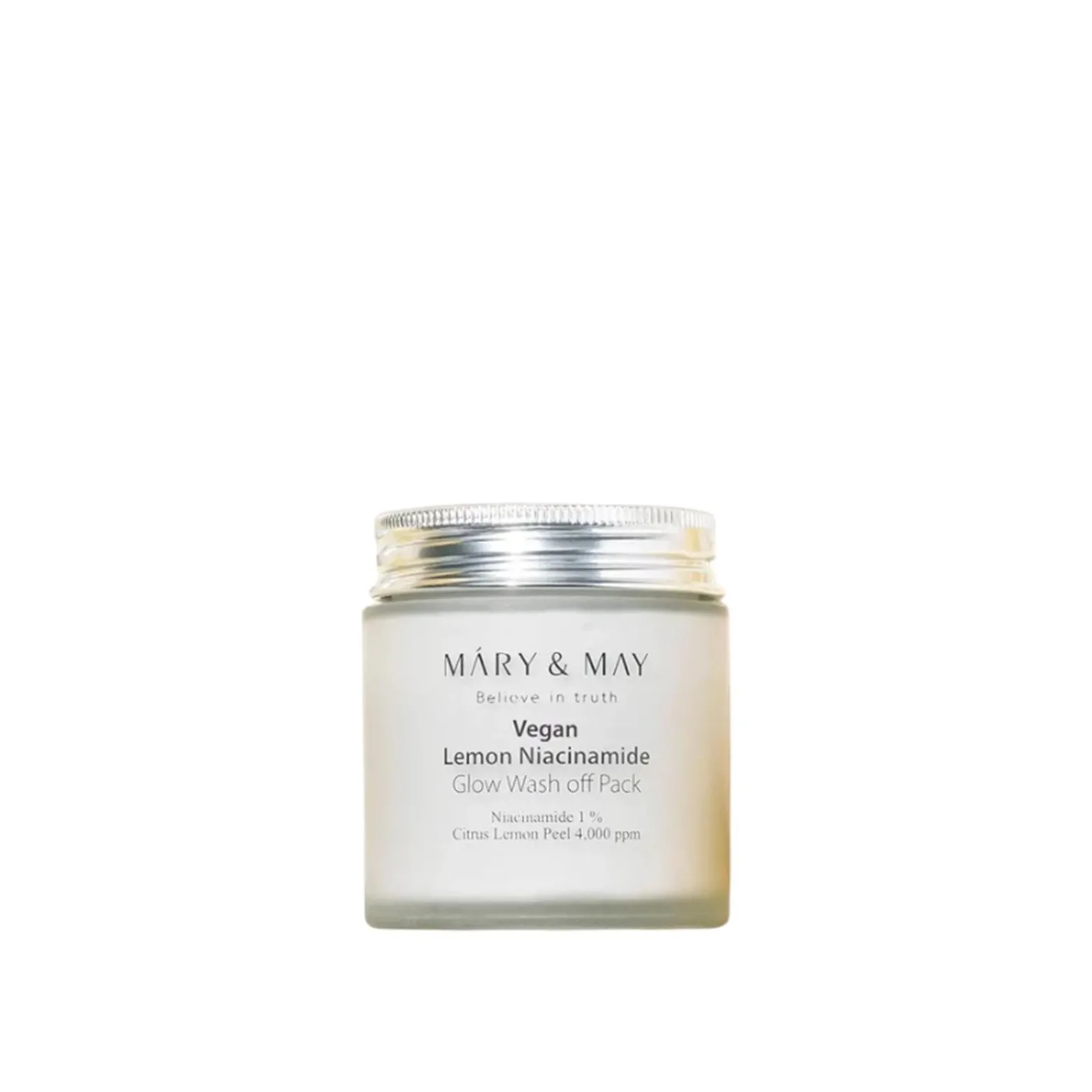 Mary & May Vegan Lemon Niacinamide Glow Wash off Pack 125g (4.40oz)