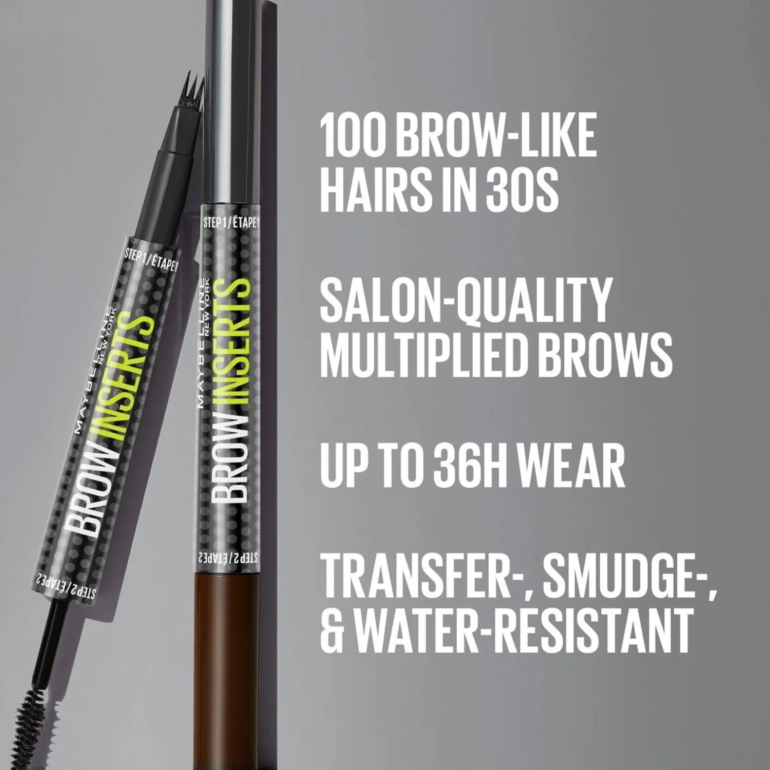 Maybelline Brow Inserts Brow Multiplying Tool 05 Deep Brown