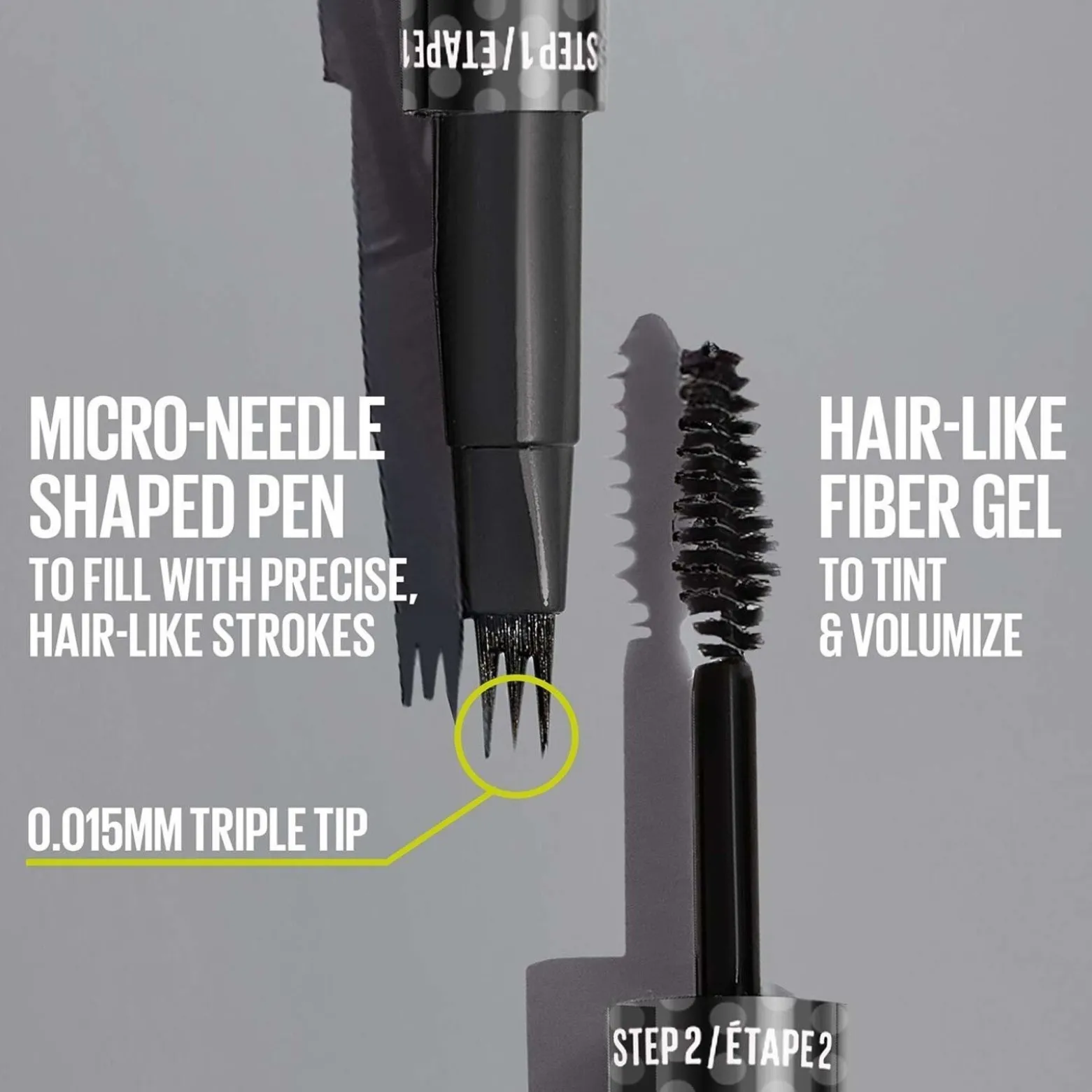 Maybelline Brow Inserts Brow Multiplying Tool 04 Medium Brown
