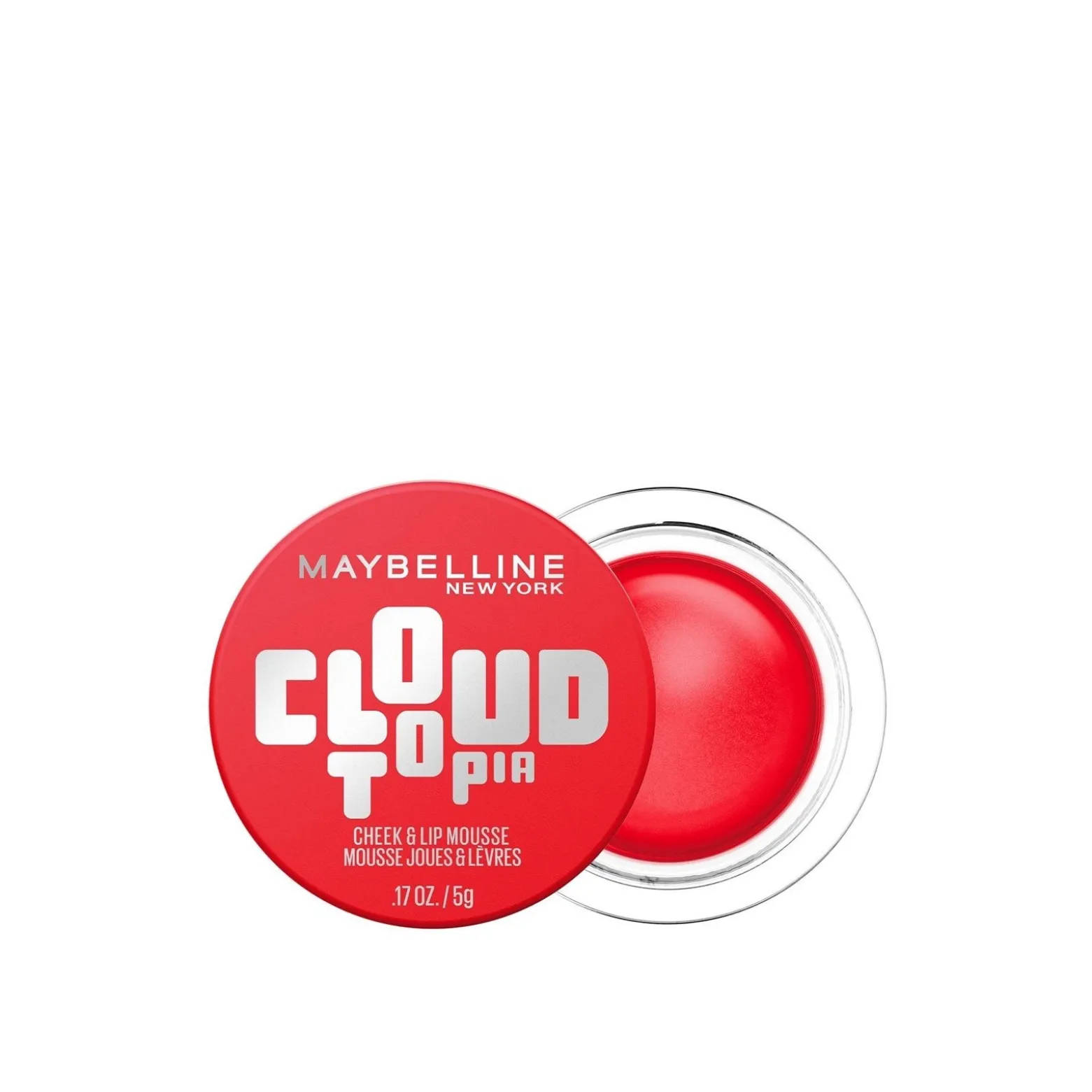 Maybelline Cloudtopia Cheek & Lip Mousse Blush 03 Divine Crimson 5g (0.17oz)