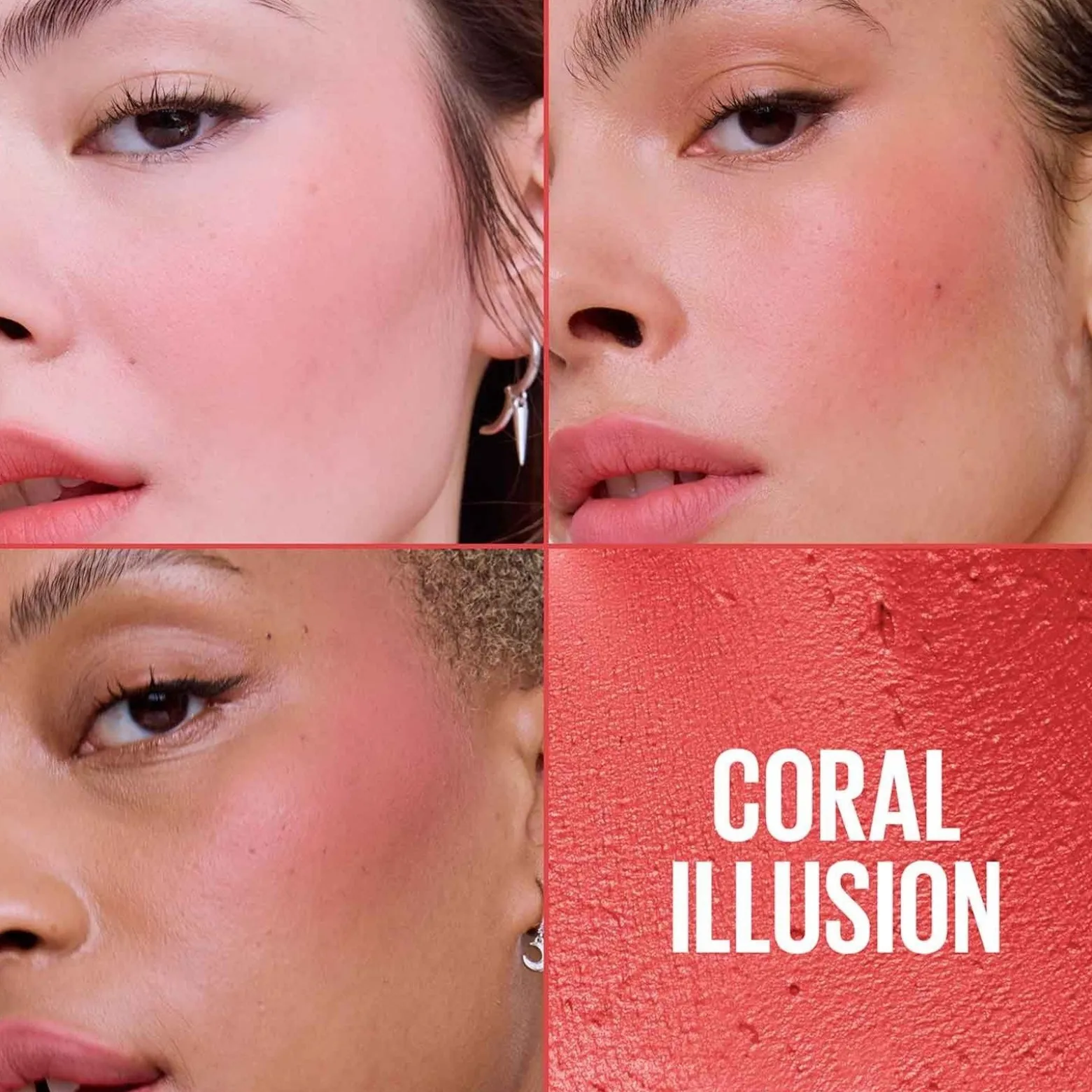Maybelline Cloudtopia Cheek & Lip Mousse Blush 05 Coral Illusion 5g (0.17oz)