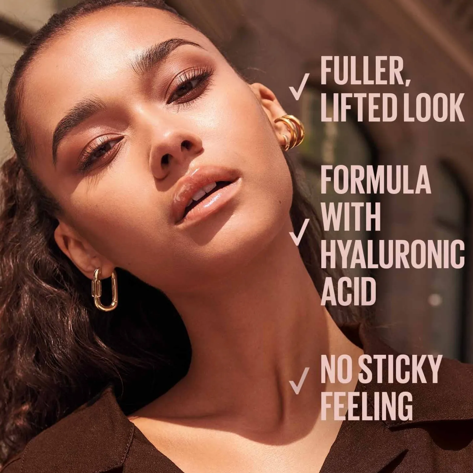Maybelline Lifter Gloss + Hyaluronic Acid Lip Gloss 27 Toffee 5.4ml (0.18floz)