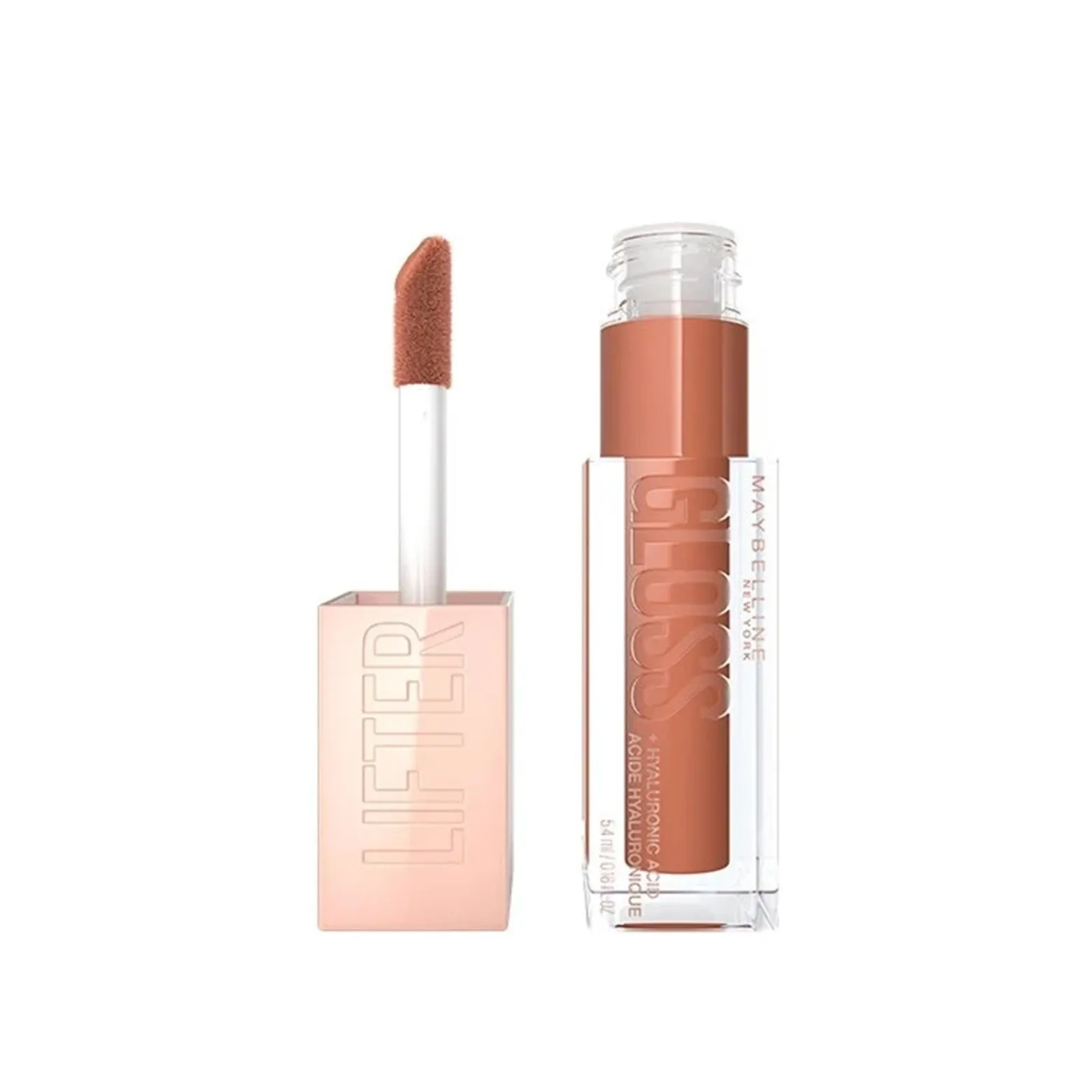 Maybelline Lifter Gloss + Hyaluronic Acid Lip Gloss 27 Toffee 5.4ml (0.18floz)