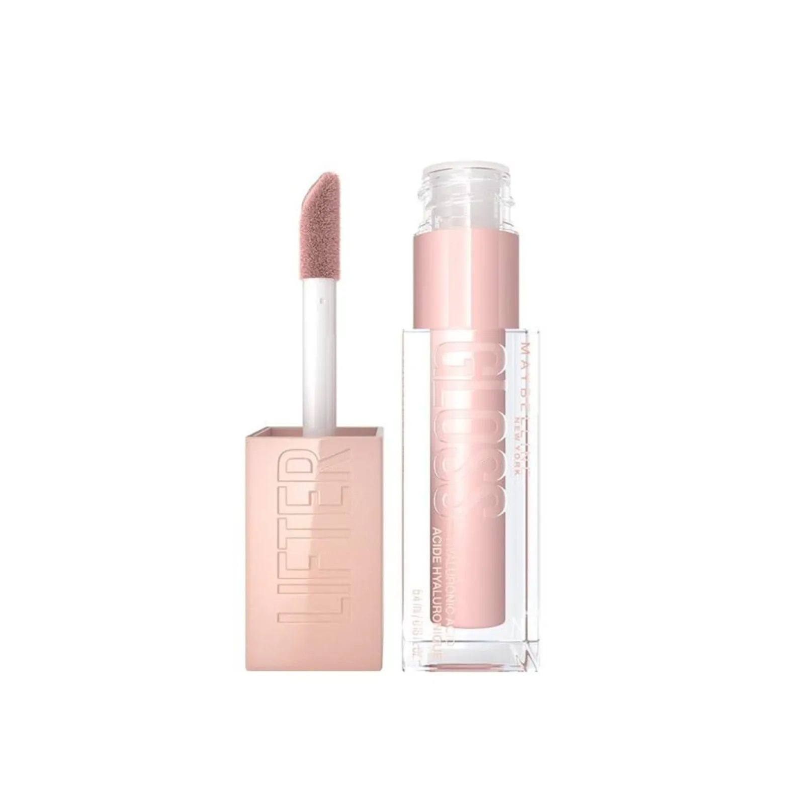 Maybelline Lifter Gloss + Hyaluronic Acid Lip Gloss 002 Ice 5.4ml (0.18fl oz)