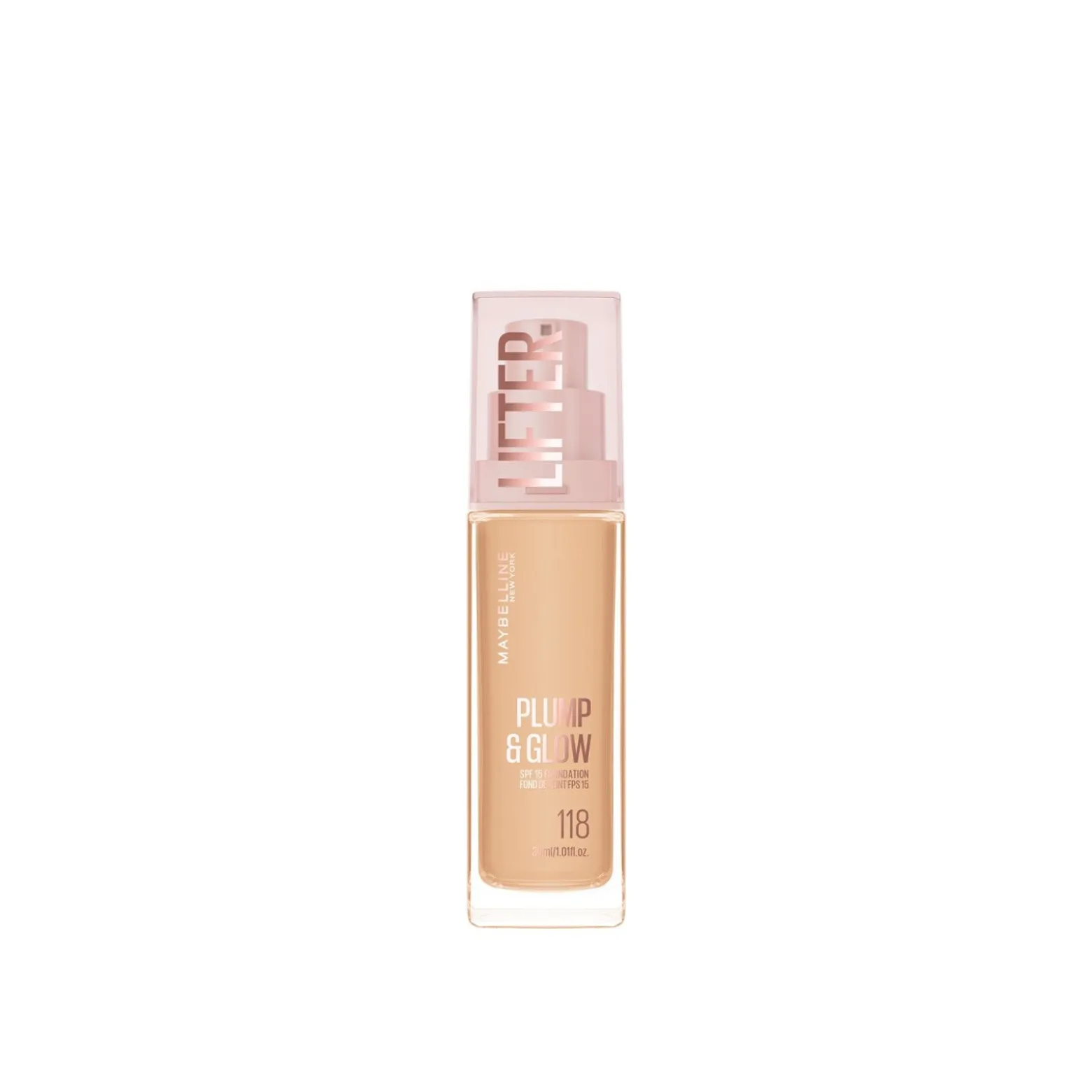 Maybelline Lifter Plump & Glow Foundation SPF15 118 30ml (1.01floz)