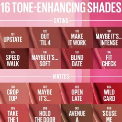 Maybelline Moisturizing Serum Satin Lipstick 103 Make It Work