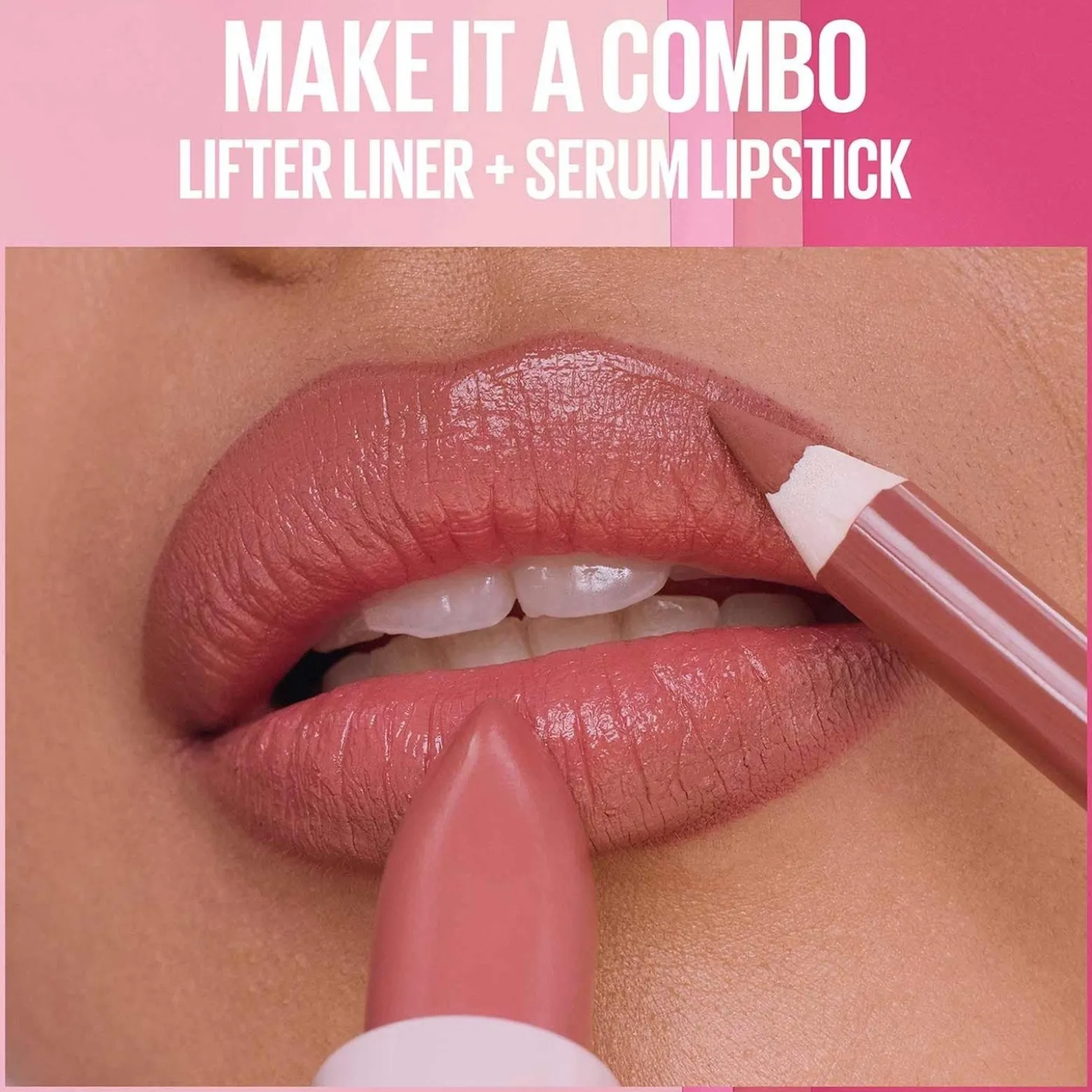 Maybelline Moisturizing Serum Satin Lipstick 103 Make It Work