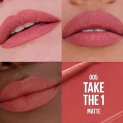 Maybelline Moisturizing Serum Matte Lipstick 005 Take The 1