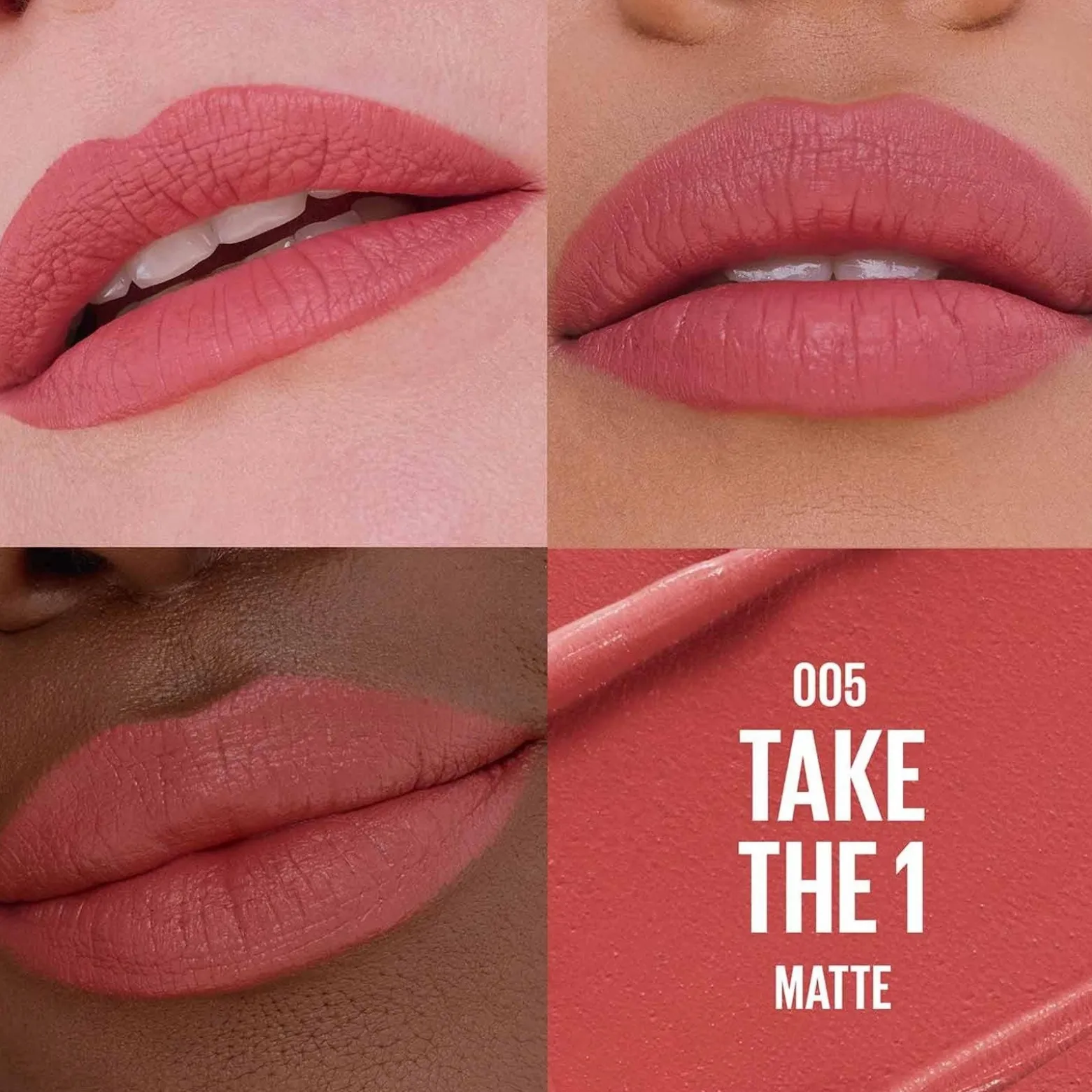 Maybelline Moisturizing Serum Matte Lipstick 005 Take The 1