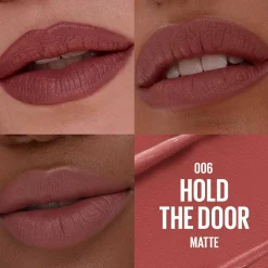 Maybelline Moisturizing Serum Matte Lipstick 006 Hold The Door