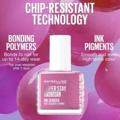 Maybelline Super Stay 14 Days Ink Bonder Nail Polish 135 Nude Rose 12ml (0.40floz)