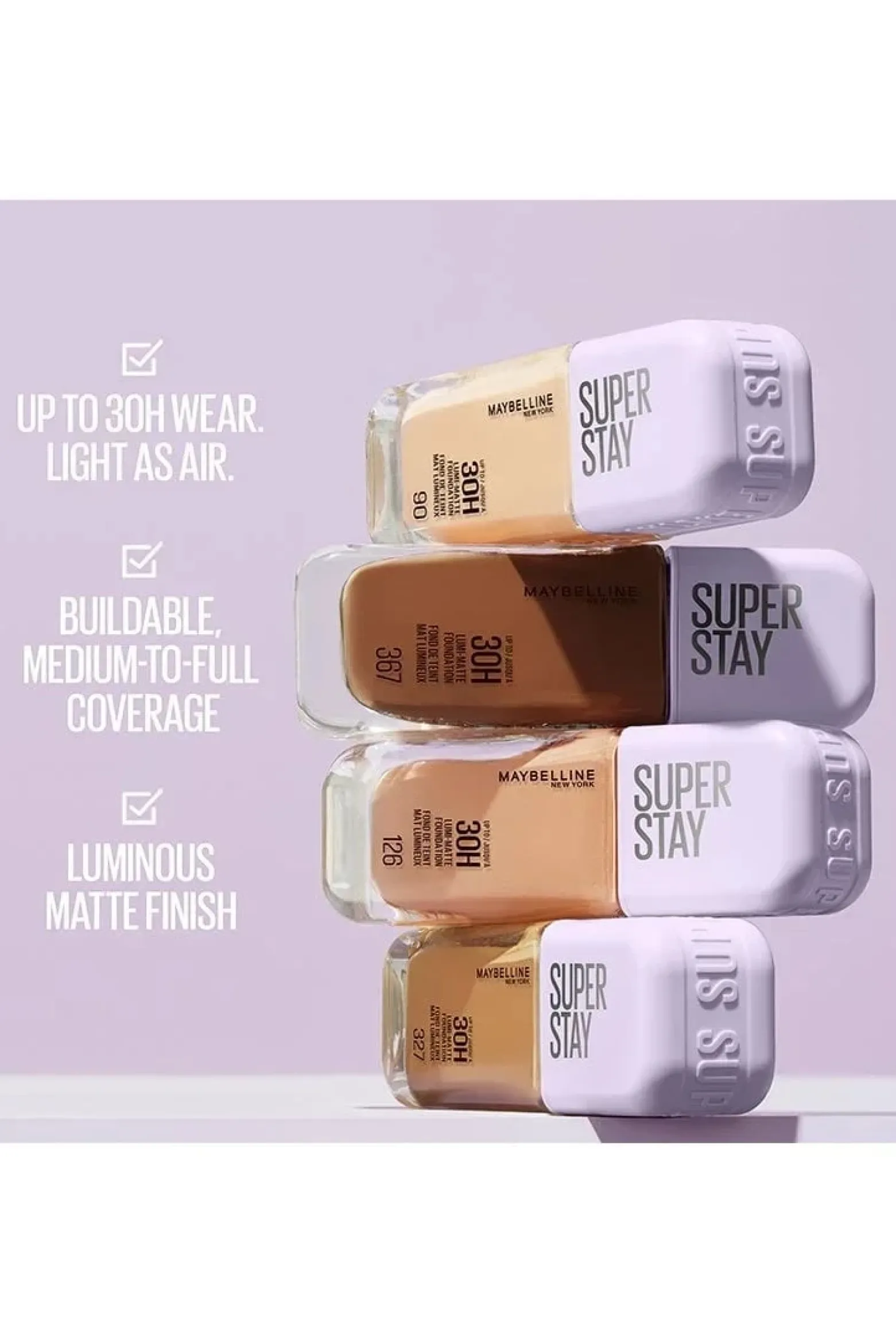 Maybelline Super Stay 30h Lumi-Matte Foundation 128 35ml (1.18floz)