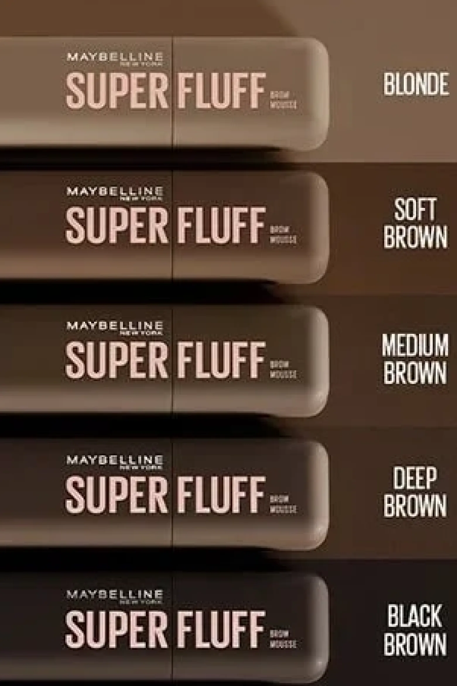 Maybelline Superfluff Brow Mousse 255 Soft Brown 5ml (0.169floz)